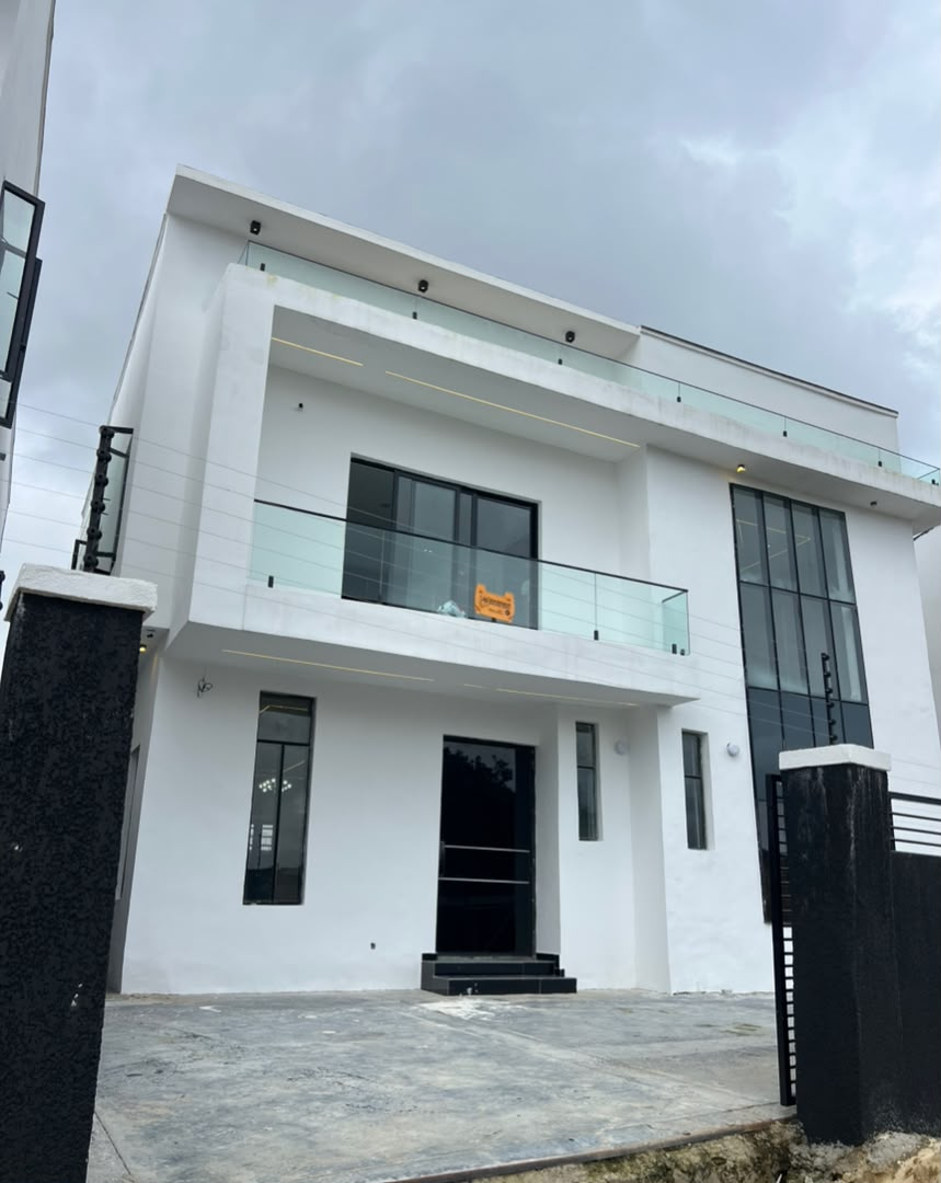 4 bedroom fully-detached duplex, Sangotedo — exterior view
